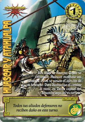 Huascar y Atahualpa