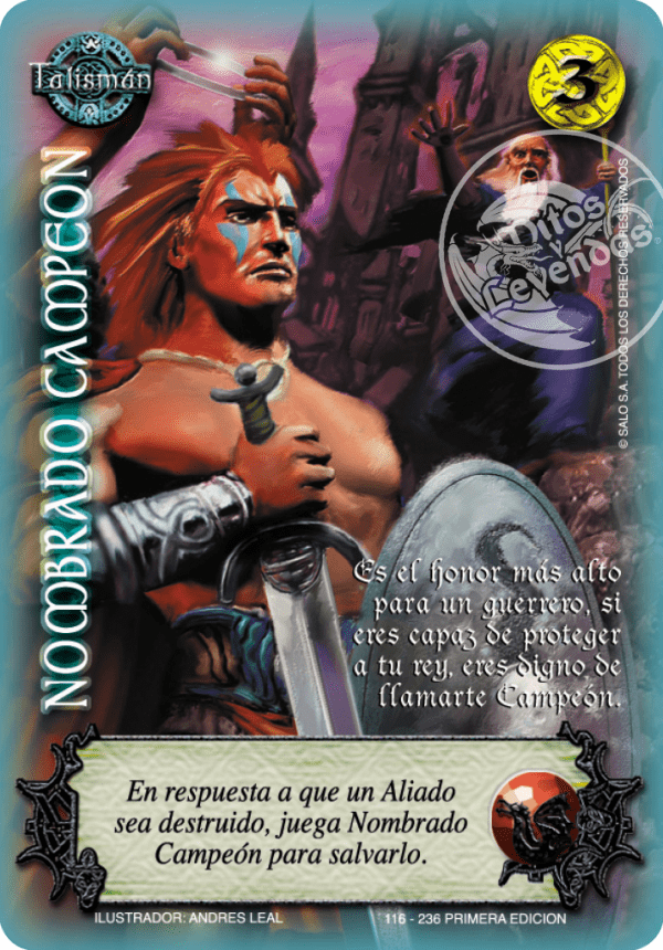 Nombrado Campeon