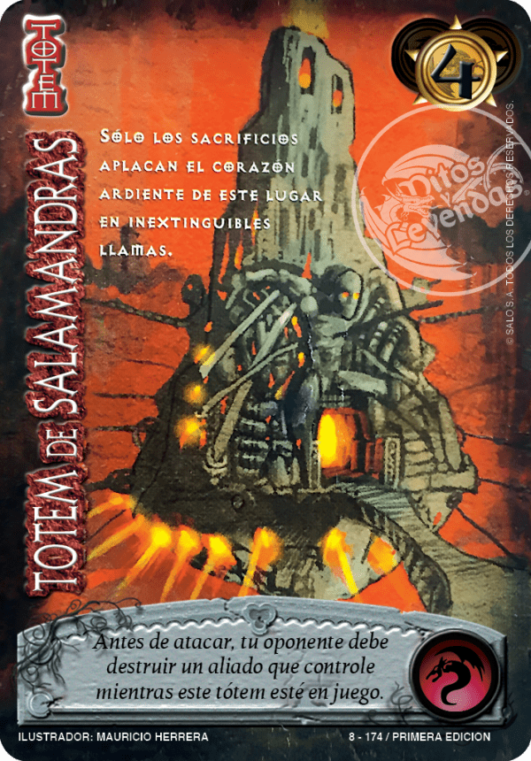 Totem de salamandra