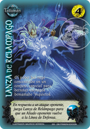 Lanza de Relampago