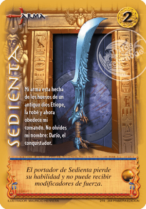 Sedienta