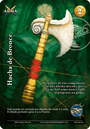 Hacha de Bronce