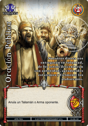 Oración Pública