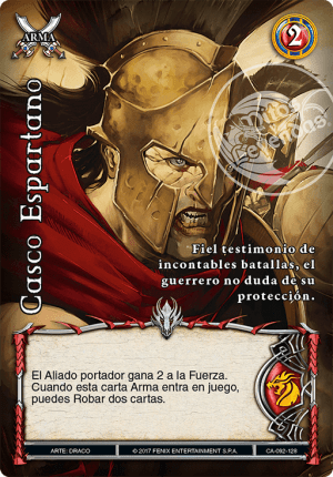 Casco Espartano