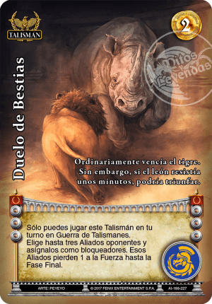 Duelo de Bestias