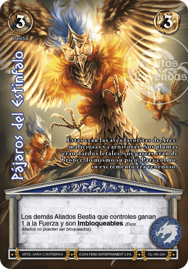 Pajaros Del Estinfalo