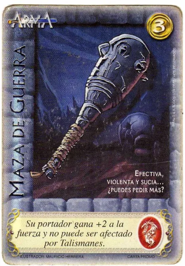 Maza de Guerra Promocional