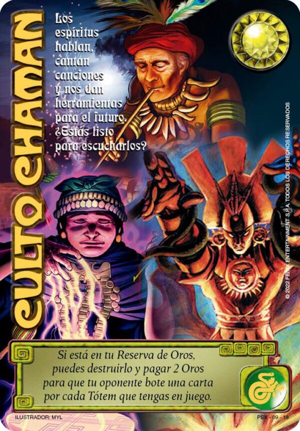 Culto Chamán (Frame La Ira del Nahual)