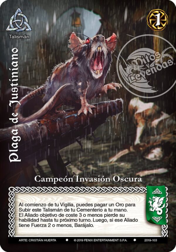 Plaga de Justiniano (Campeón Invasión Oscura)