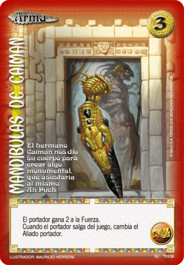 Mandibulas de Caiman