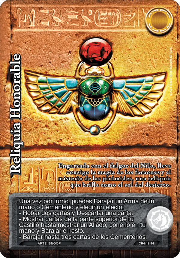 Reliquia Honorable