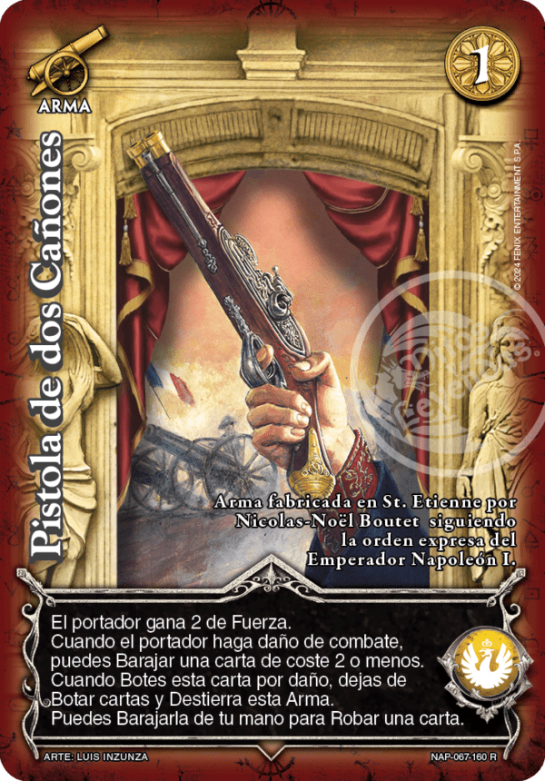 Pistola de dos Cañones