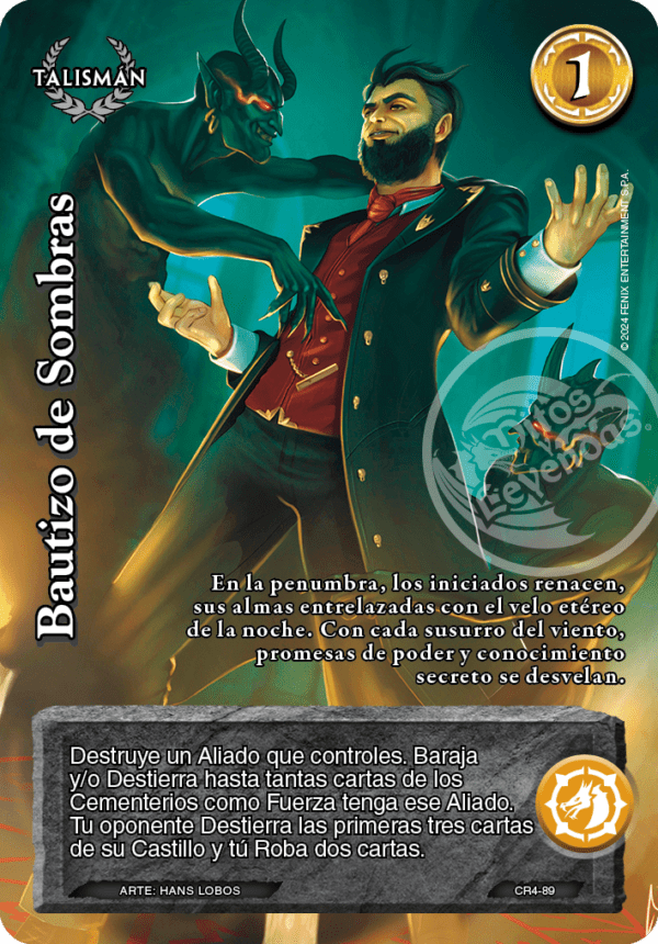 Bautizo de Sombras