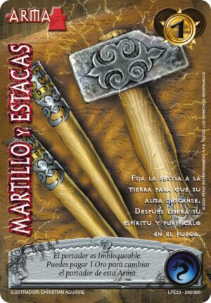 Martillo y Estacas