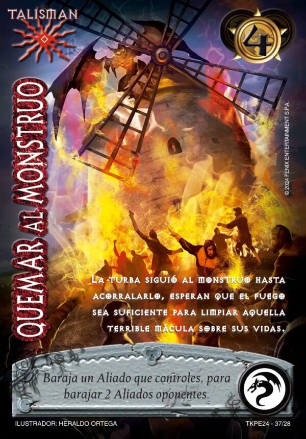 Quemar al Monstruo