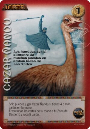 Cazar Ñandu